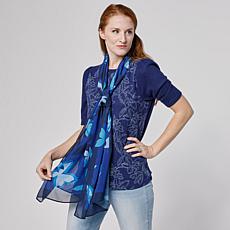 "As Is" DG2 by Diane Gilman Animal Print Scarf