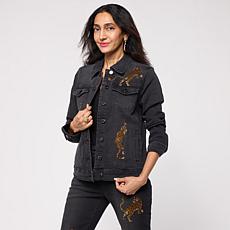 "As Is" DG2 by Diane Gilman New Classic Stretch Crystal Embellished...