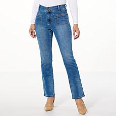 "As Is" DG2 by Diane Gilman New Classic Stretch Denim Baby Bootcut ...