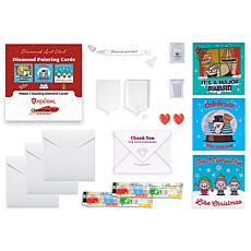 "As Is" Diamond Art Club 3-Card Holiday Kit