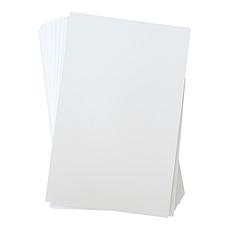 "As Is" Diamond Press 11.25" x 7.25" White Card Stock - 60 Sheets