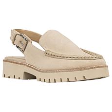 "As Is" Donald Pliner Essex Modern Leather Slingback Loafer