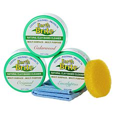 "As Is" Earth Brite All-Purpose 600gm (21oz.) Cleaning Kit 