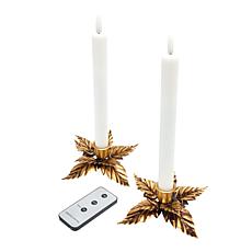 "As Is" Emryn House Set of 2 Flameless Candle Holders