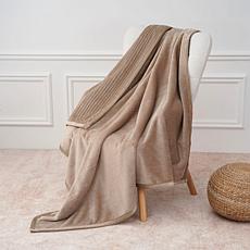 "As Is" G by Giuliana 60" x 70" Velvet Plush Throw