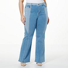 "As Is" G by Giuliana Echochic Seamed Flare Leg Jean