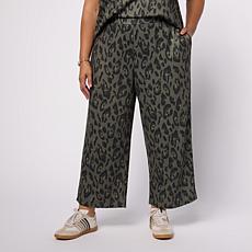 "As Is" G by Giuliana French Terry Printed Pant