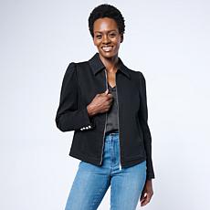 "As Is" G by Giuliana G5 Cropped Denim Jacket