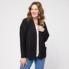 "As Is" G by Giuliana Open Front Knit Cardigan