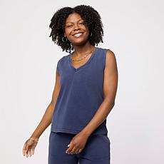 "As Is" G by Giuliana Sun Kissed Terry Tank