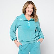 "As Is" G by Giuliana Sun-Kissed Terry Top