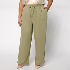 "As Is" G by Giuliana Tencel Wide Leg Pant