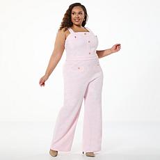 "As Is" G by Giuliana Textured Knit Jumpsuit