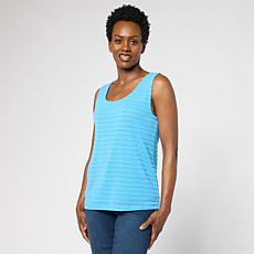 "As Is" G by Giuliana Textured Knit Tank