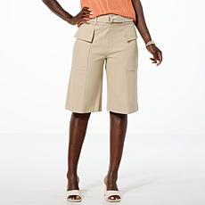 "As Is" GREY by Jhoan Sebastian Belted Bermuda Short