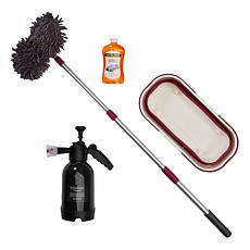 "As Is" HandiMop Car Washing Kit with Pressurized Foam Cannon Sprayer