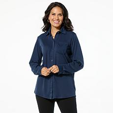 "As Is" HUE Long Sleeve Nap Shirt