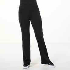 "As Is" IMAN Global Chic Pull-On Bootcut Trouser Jean