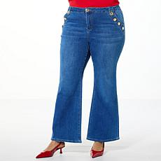 "As Is" IMAN Global Chic Sailor Jean