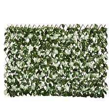 "As Is" Improvements Expandable Fence with Leaves