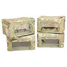 "As Is" Improvements Set of 4 Mini Collapsible Storage Bins