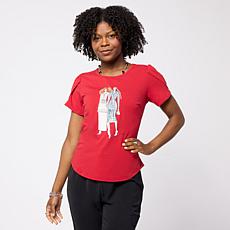 "As Is" In Earnest Magic Jersey Tee