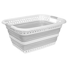 "As Is" Joy CleanBoss Collapsible Luxe & Sturdy Laundry Basket