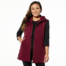 "As Is" Joy Collection Luxe Performance All-Weather Chic Puffer Vest