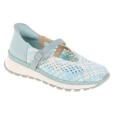 "As Is" Kenneth Cole Reaction Kuerq EZ-On Mary Jane Sport Ballet Flat