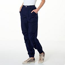 "As Is" La Joie High Rise Utility Pant with Patch Pockets