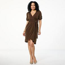 "As Is" LB70 by Lloyd Boston Great Escape Wrap Dress