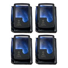 "As Is" Living Glow Mini Pocket Magnifier - Set of 4