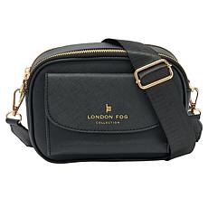 "As Is" London Fog Jessie Saffiano Front-Flap Camera Bag