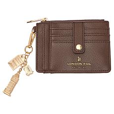 "As Is" London Fog Winslow Mini Wallet with Charms