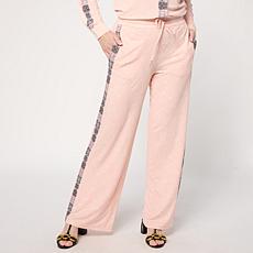 "As Is" Mark + James by Badgley Mischka Printed Pant With Elastic W...