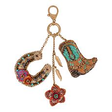 "As Is" Mary Frances Hand-Beaded Key Chains