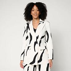 "As Is" Megan Renee Cotton Twill Blazer