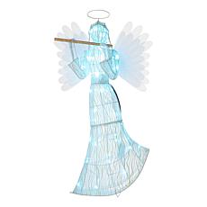 "As Is" Mr. Christmas 36" Fiber Optic Multi-Function Animated Angel
