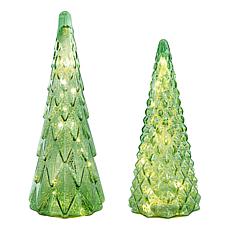 "As Is" Mr. Christmas Glass Tree Twinkle Effect 6-Hour Timer