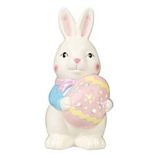 "As Is" Mr. Cottontail Ceramic LED Illuminated Easter Bunny