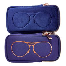 "As Is" MyTagAlongs 2-Piece Eyeglass Carrying Case