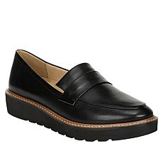 "As Is" Naturalizer Adiline Leather Slip-On Platform Loafer