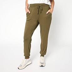 "As Is" Nina Leonard Drawstring Jogger Pant