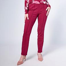 "As Is" Nina Leonard Millennium Narrow Leg Ankle Pant