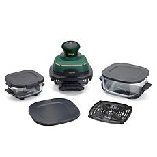 "As Is" Ninja Crispi 5-in-1 Glass Air Fryer with 3 Containers