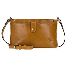 "As Is" Patricia Nash Aimee Vintage Distressed Leather or Canvas Cr...