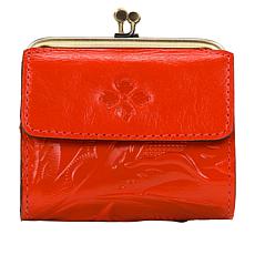 "As Is" Patricia Nash Astor Leather Wallet with RFID Protection