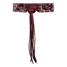 "As Is" Patricia Nash Calvera Tie Belt