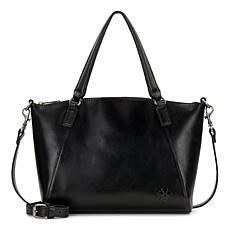"As Is" Patricia Nash Florine Tote w/Top Handles & Detachable Cross...