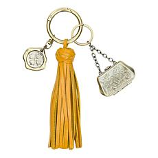 "As Is" Patricia Nash Leather Tassel Key Fob